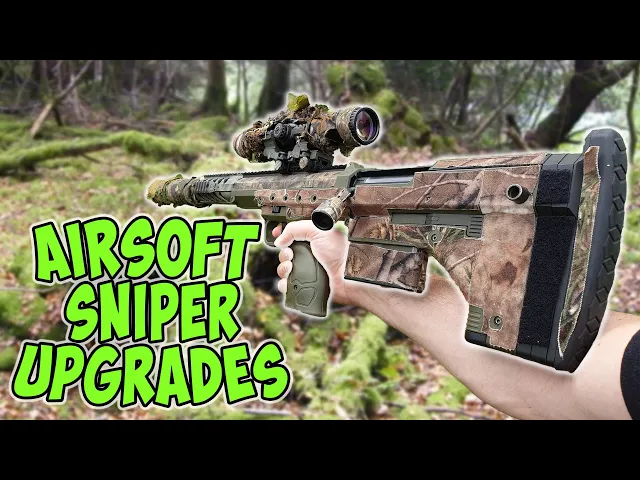 airsoft sniper upgrades (silverback srs